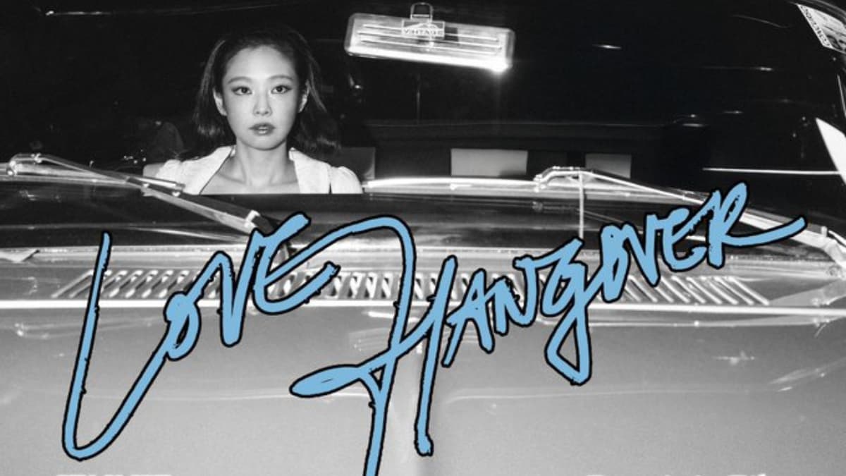 love hangover jennie lyrics, worldwide itunes album chart