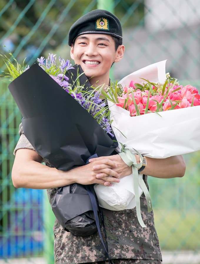 bts rm military, v bts new photos